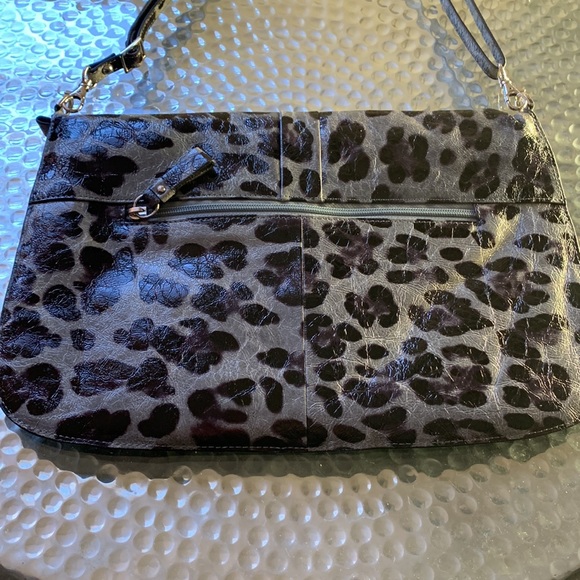 LODIS grey patten leather bag - Picture 2 of 6